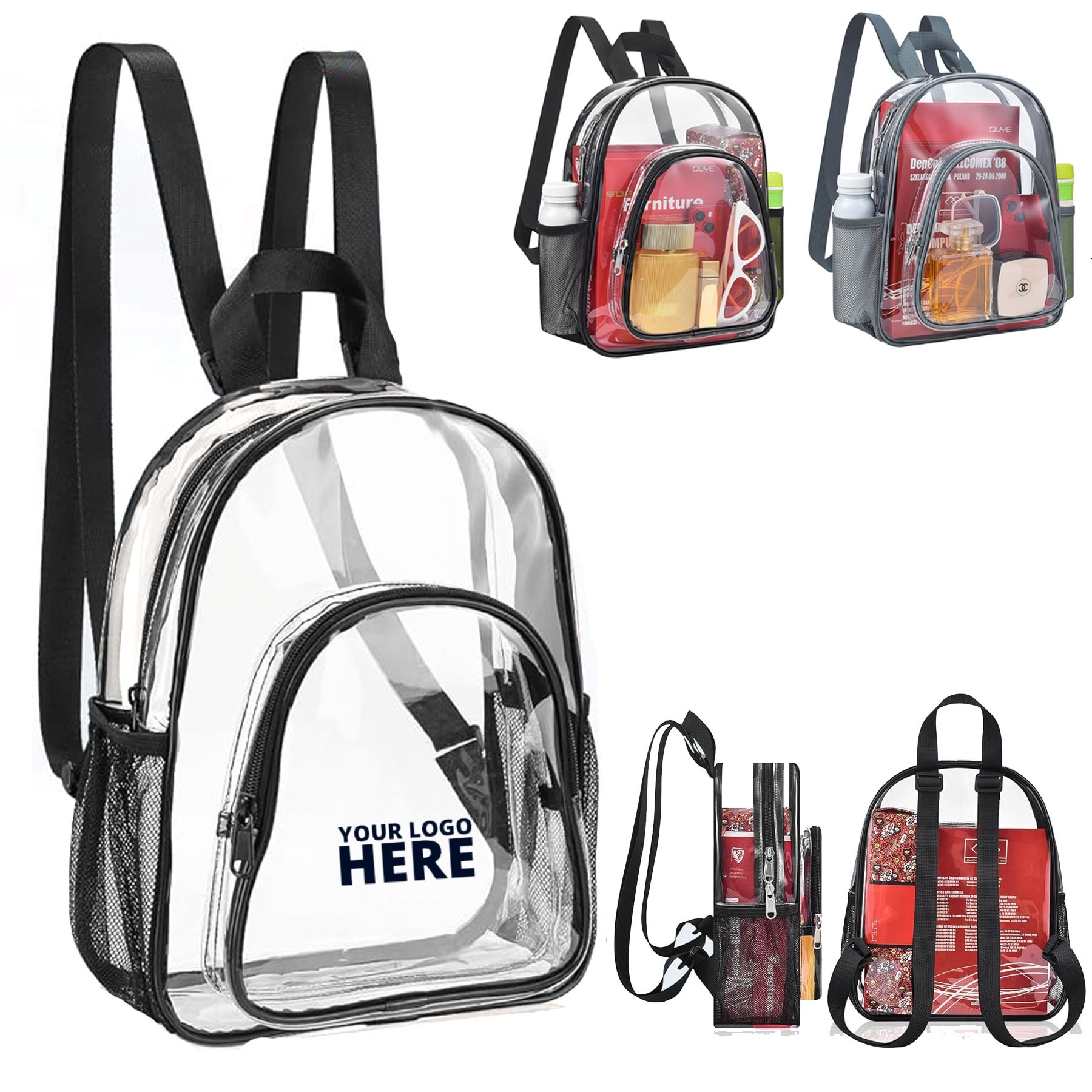 Small Clear Backpack