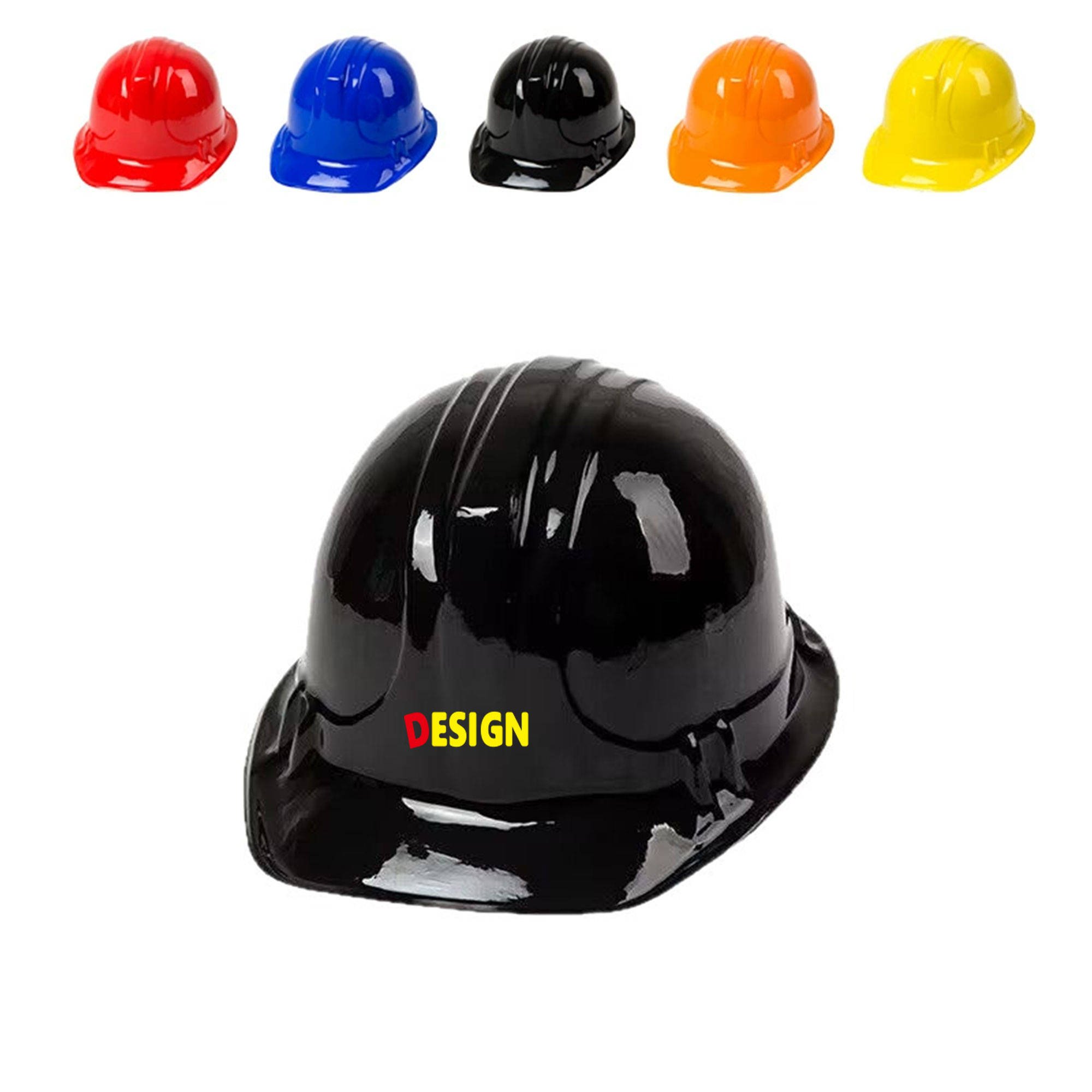 Party Festival Event Decorative Worker PVC Plastic Hat 1