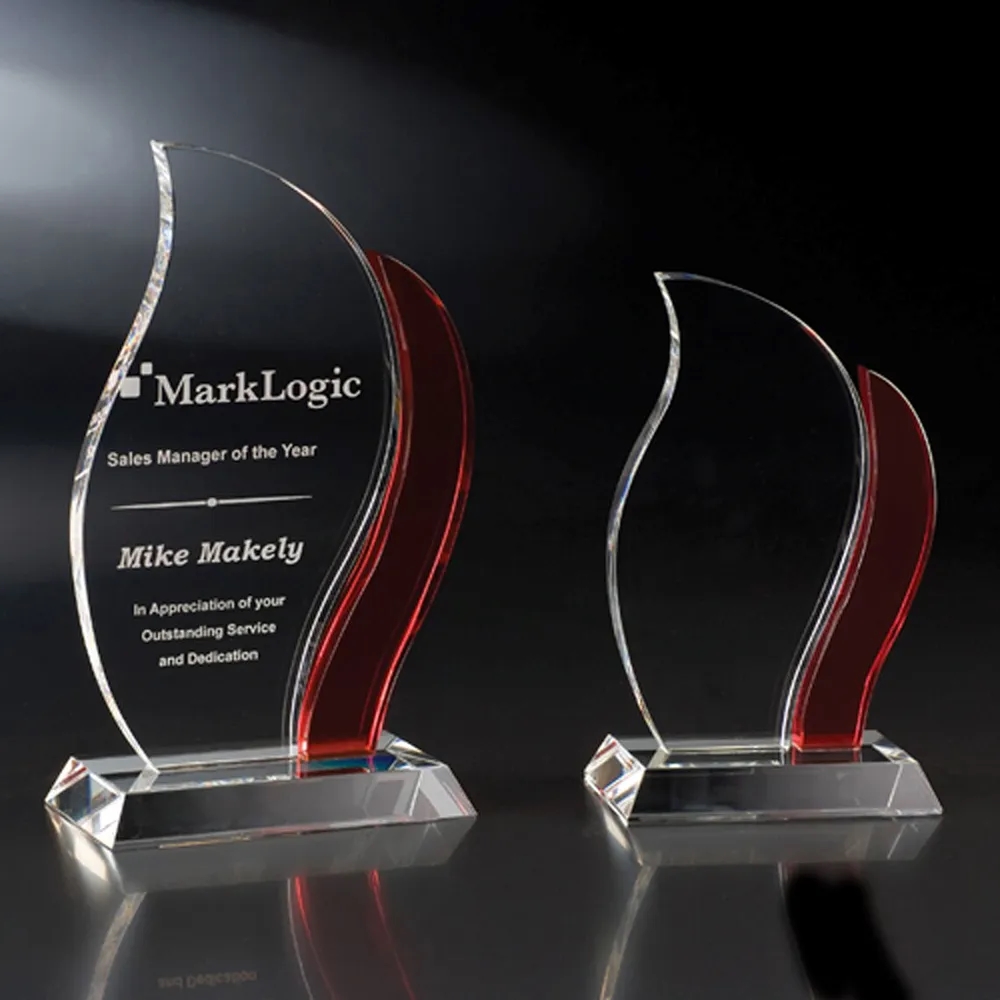 ARTISAN FLAME CRYSTAL AWARD 5