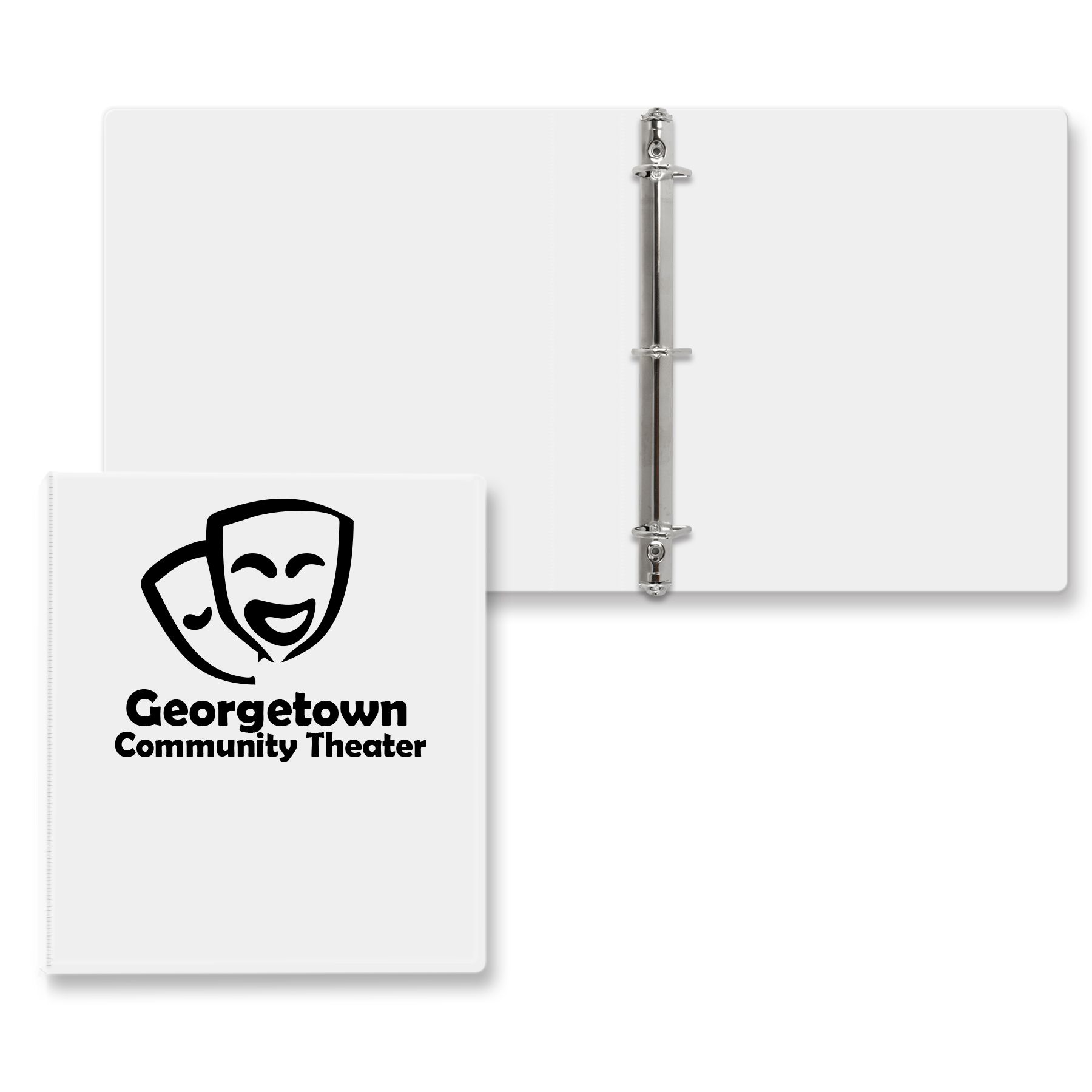 1" Express Angle D Ring Binder 25