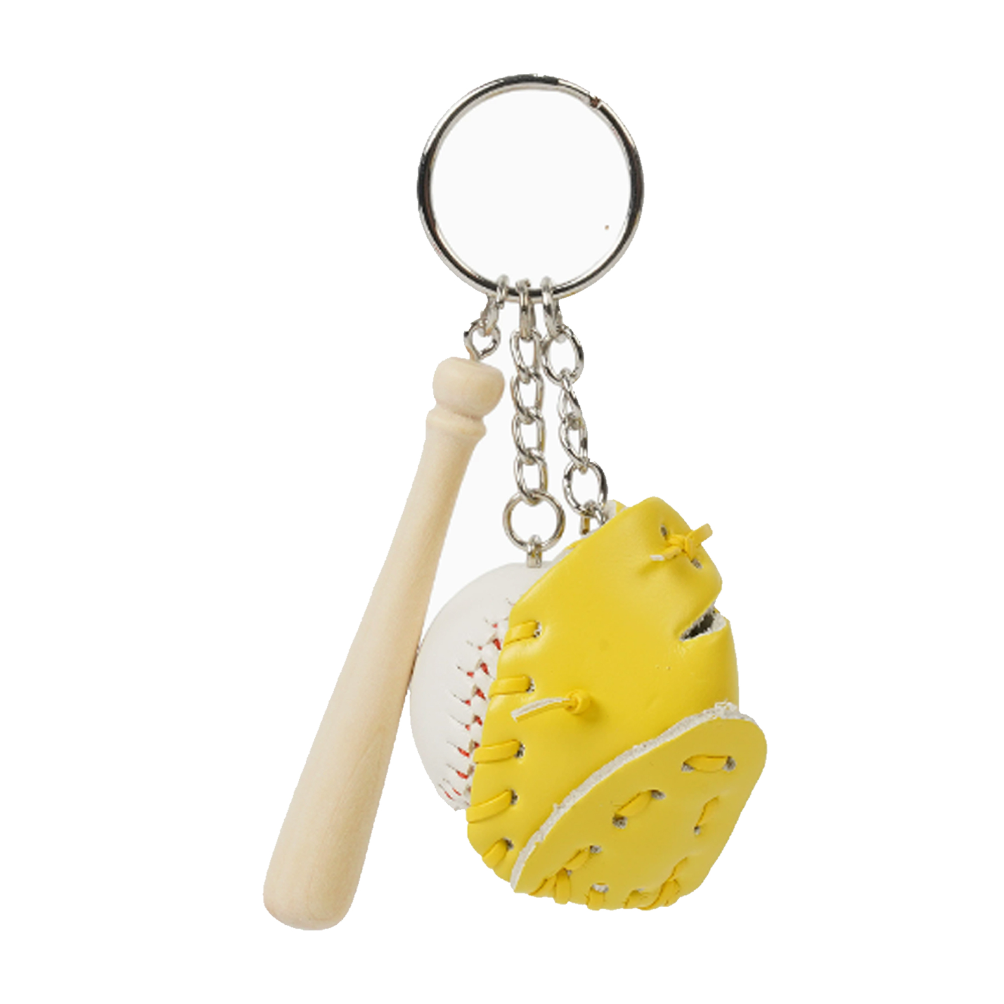 3-In-1 Baseball Keychain With Logo 3