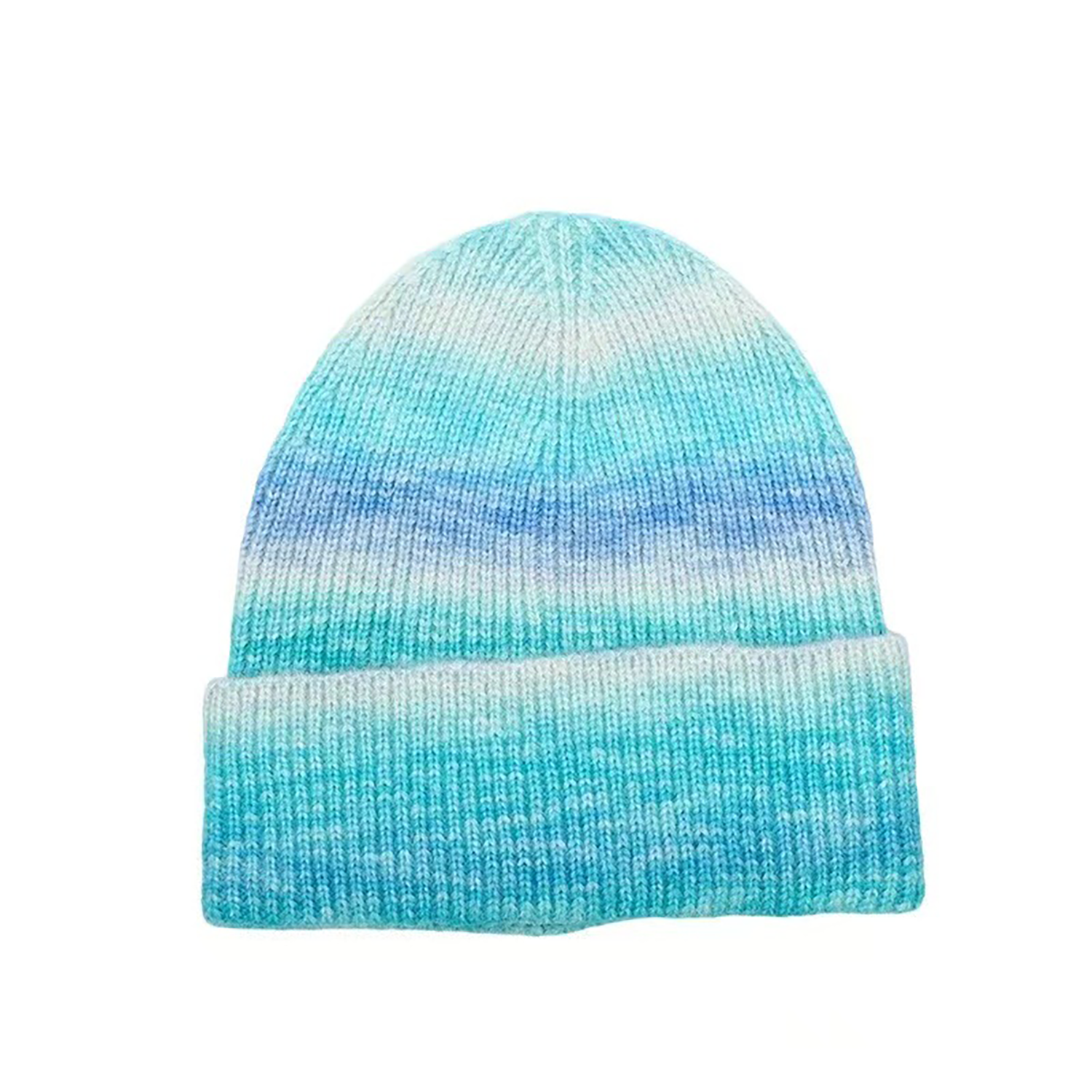 Tie-dye Rib Knit Cap 3