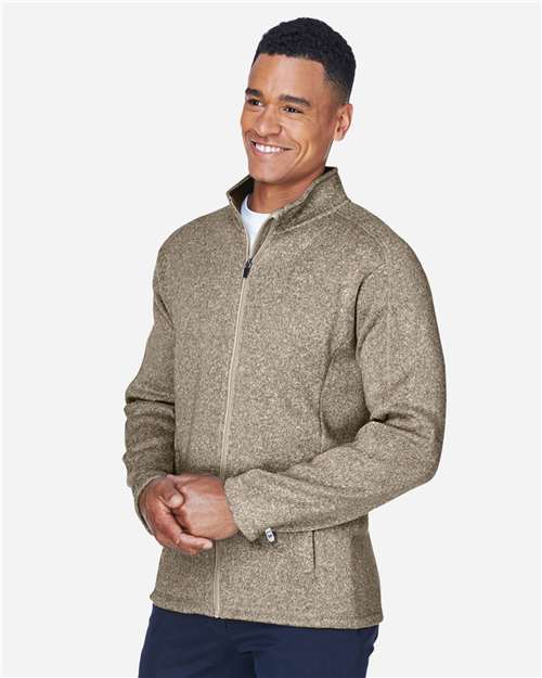 Men's Bristol Full-Zip Sweater Fleece Jacket - DG793 29