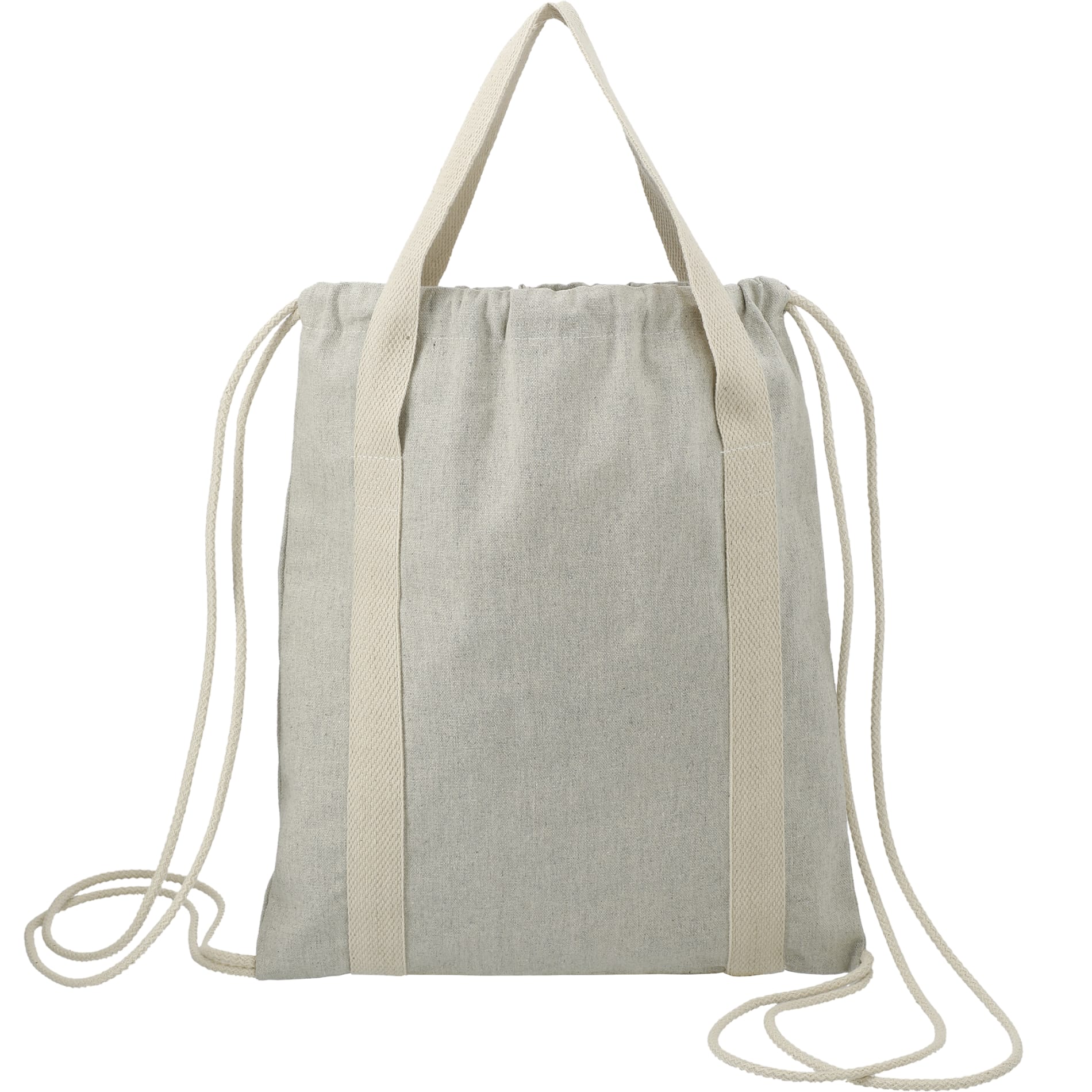Repose 5oz. Recycled Cotton Drawstring Bag 7