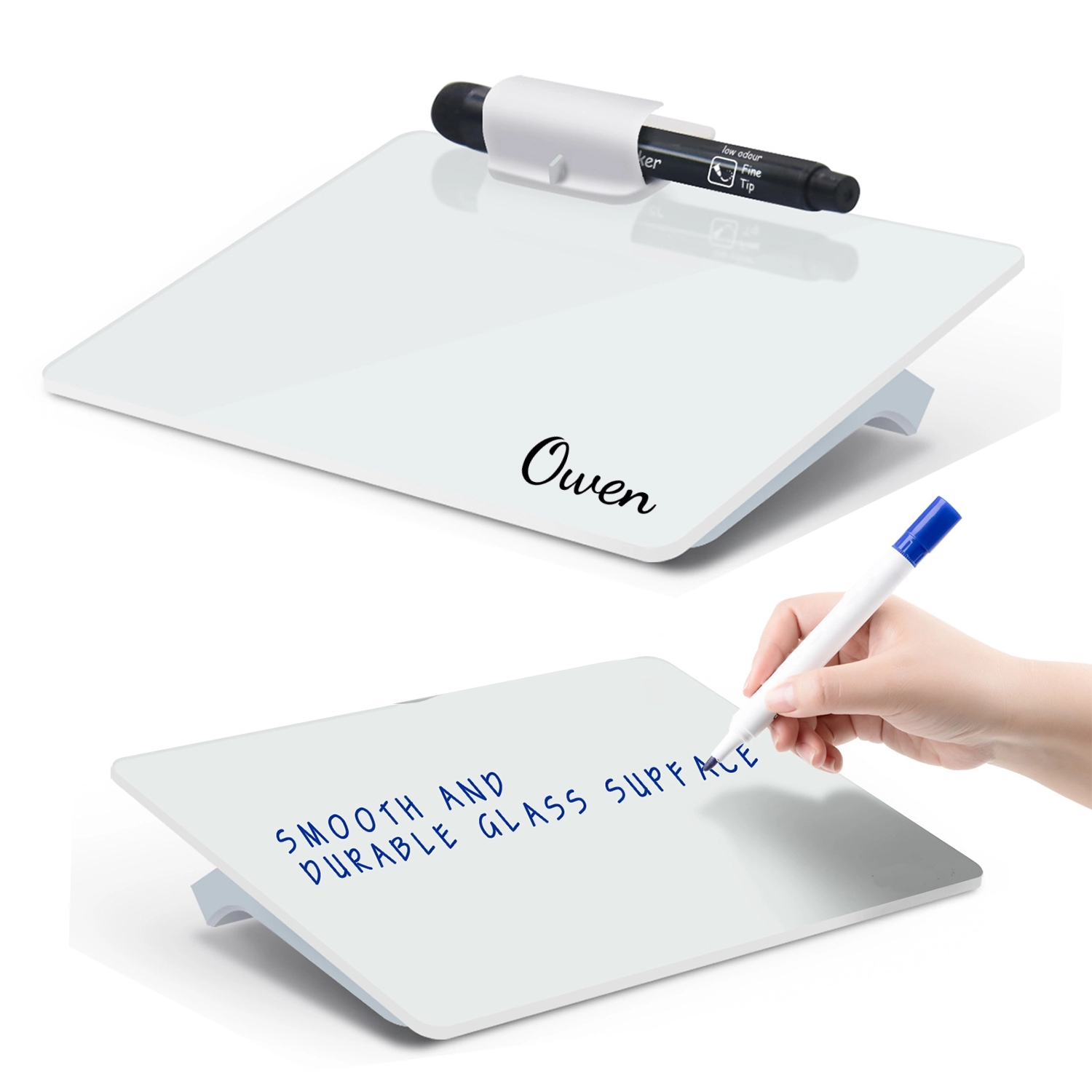 Desktop Glass Whiteboard 3