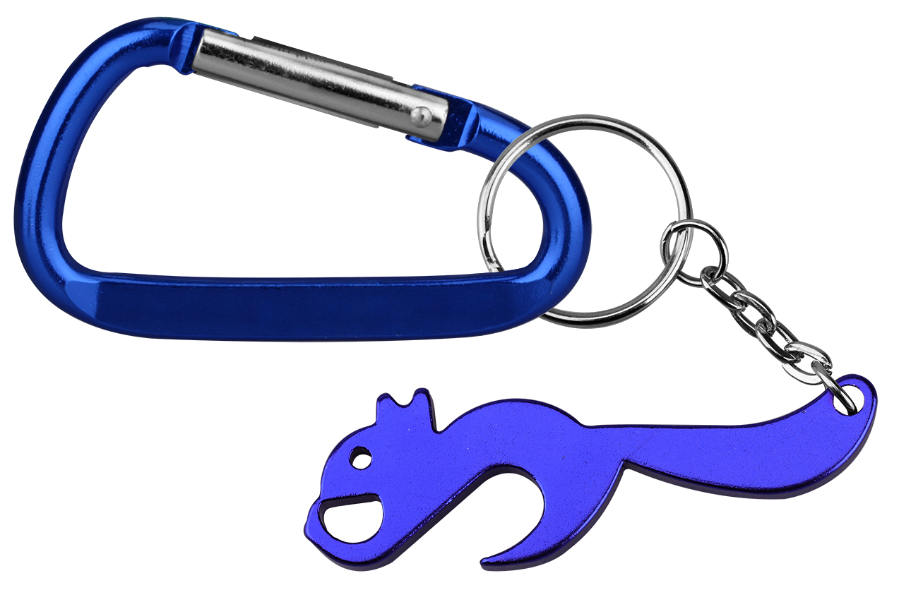 Squirrel Shape Bottle Opener with Carabiner 6