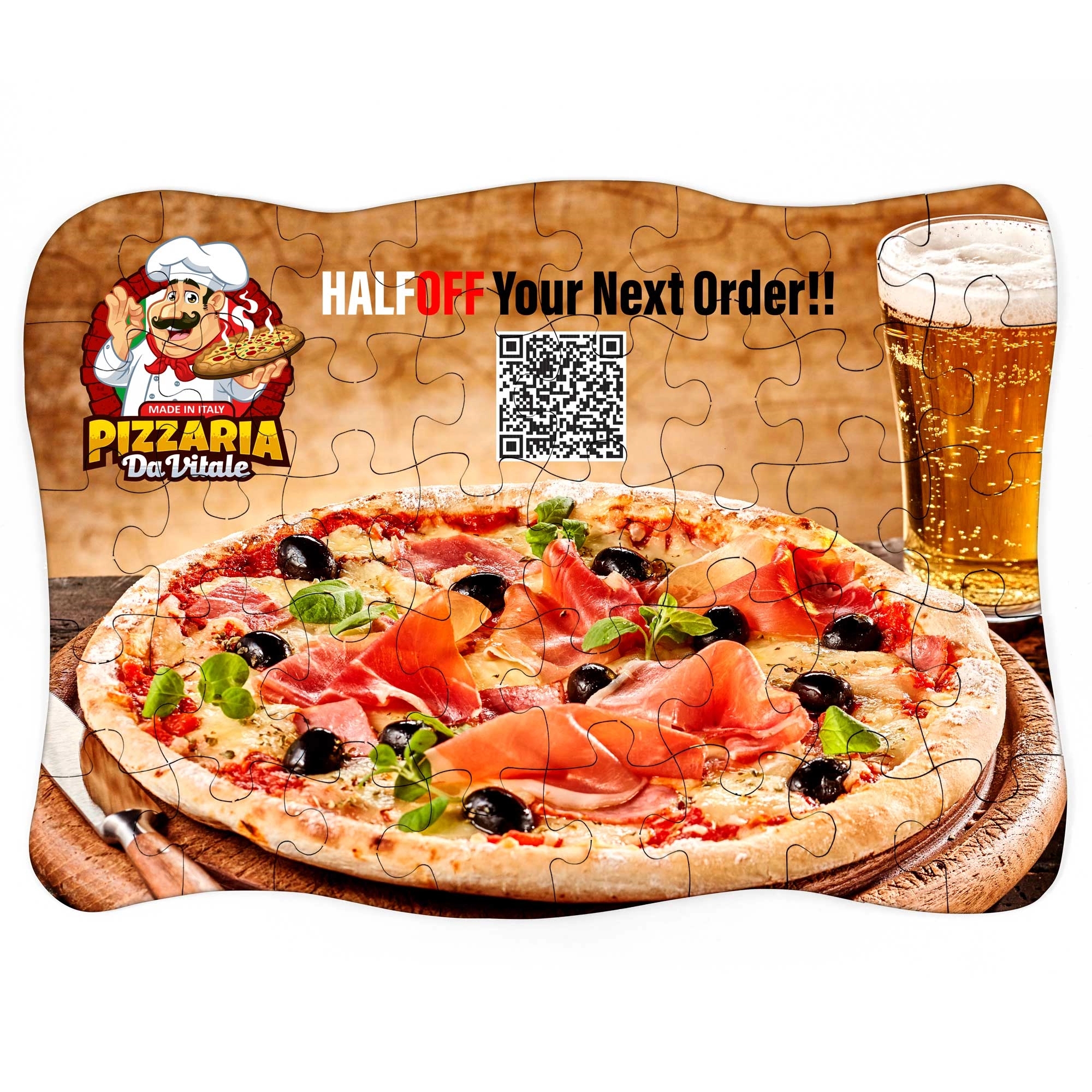 40-Piece Custom Full-Color Jigsaw Puzzle 2