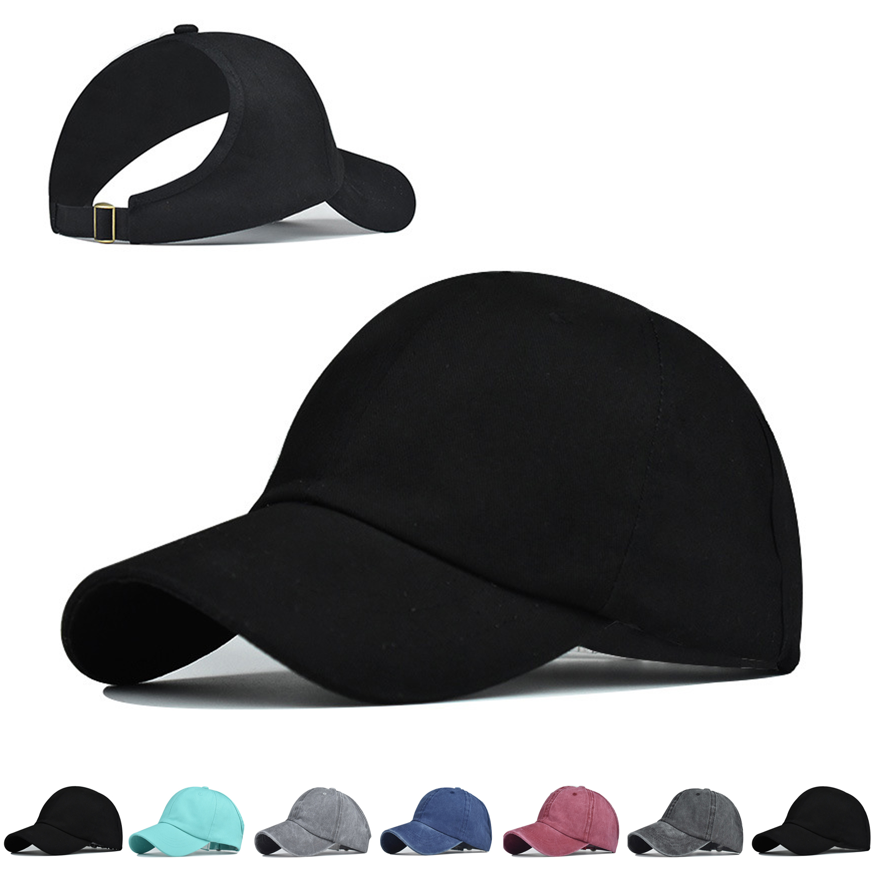 Vintage Ponytail Baseball Hats 2