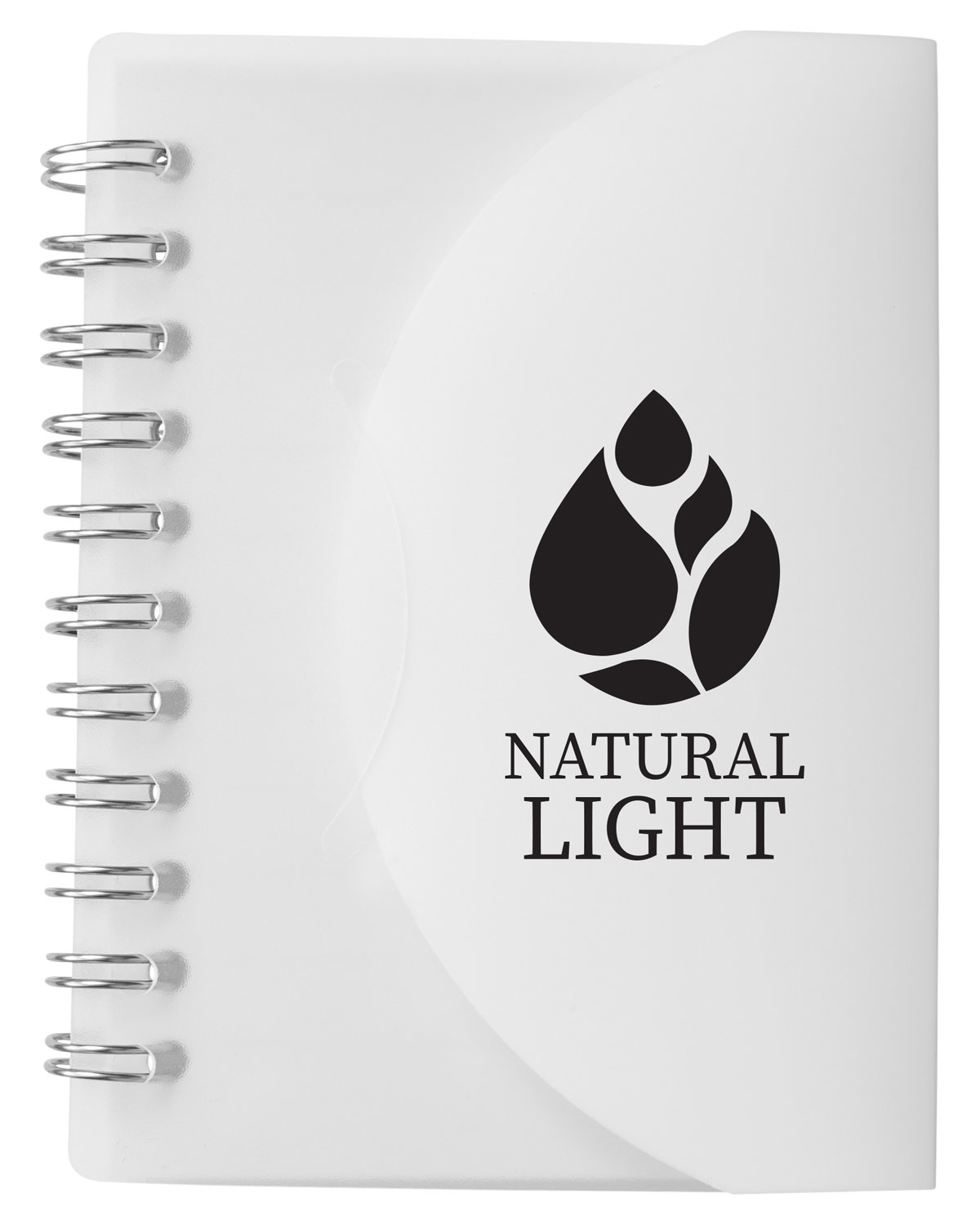Curve Small Spiral Notebook 3.25" x 4.25". 4