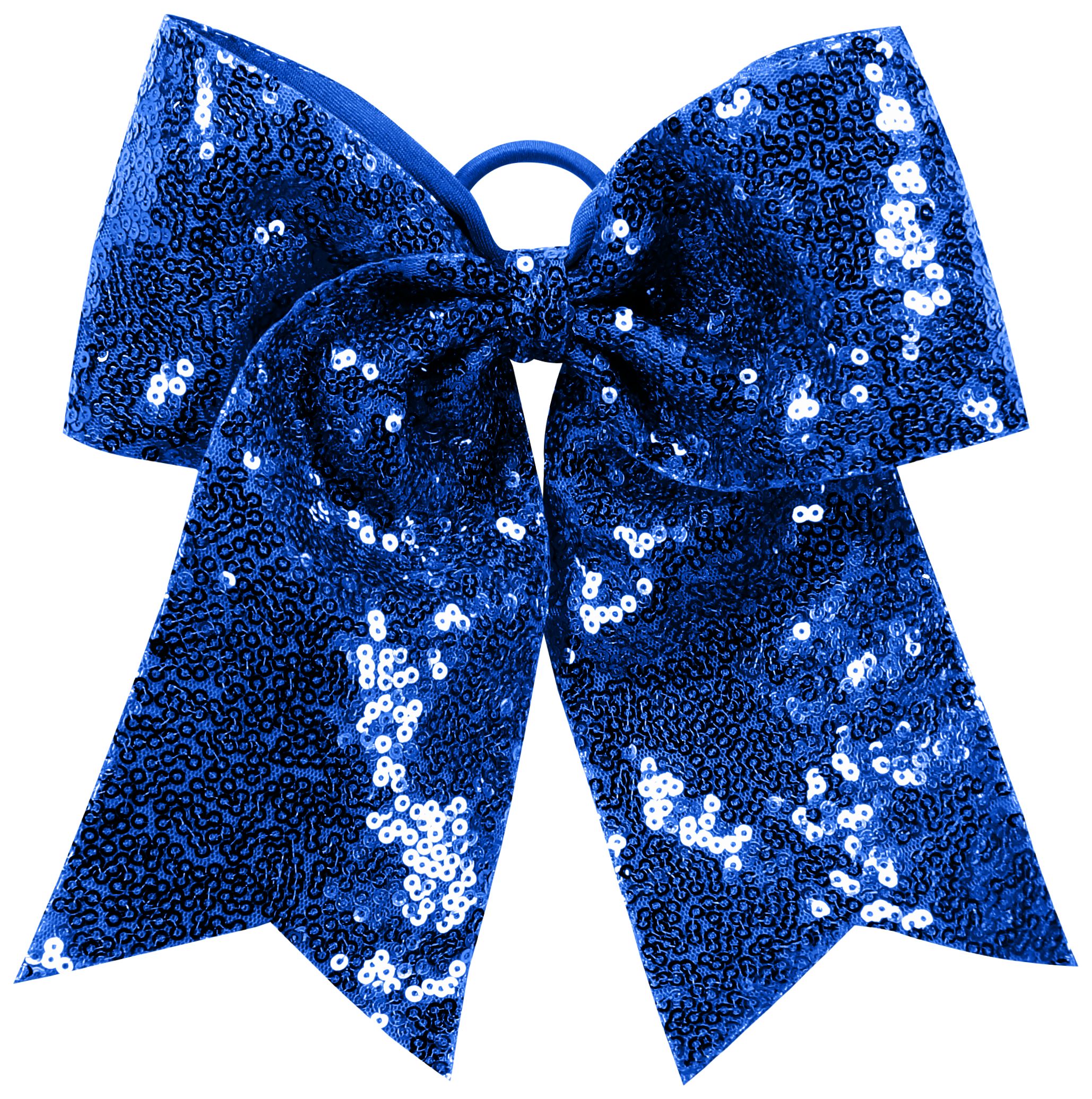 Sequin Cheer Hair Bow 4