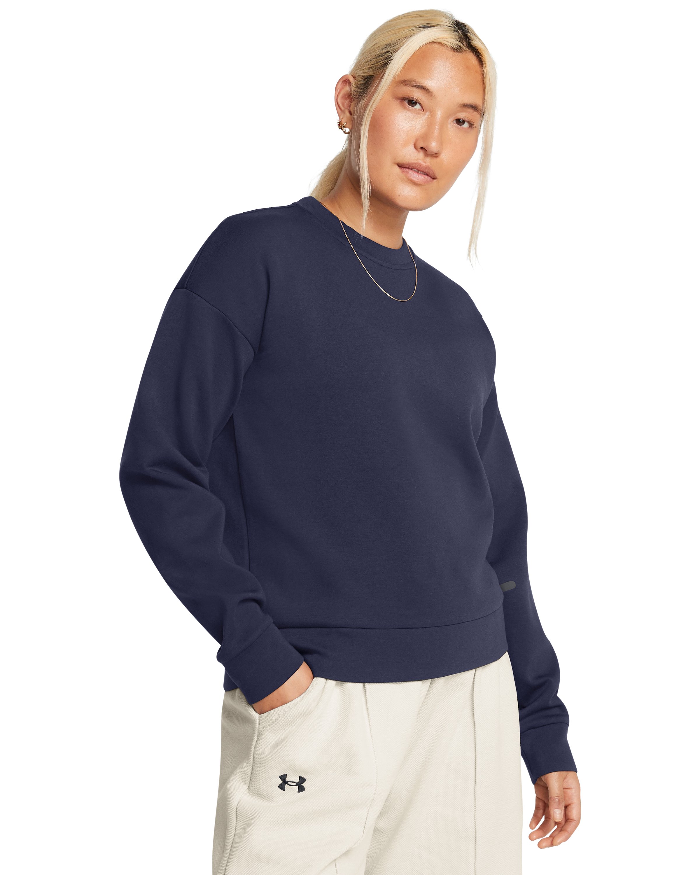 UA Unstoppable Fleece Women's Crew 5
