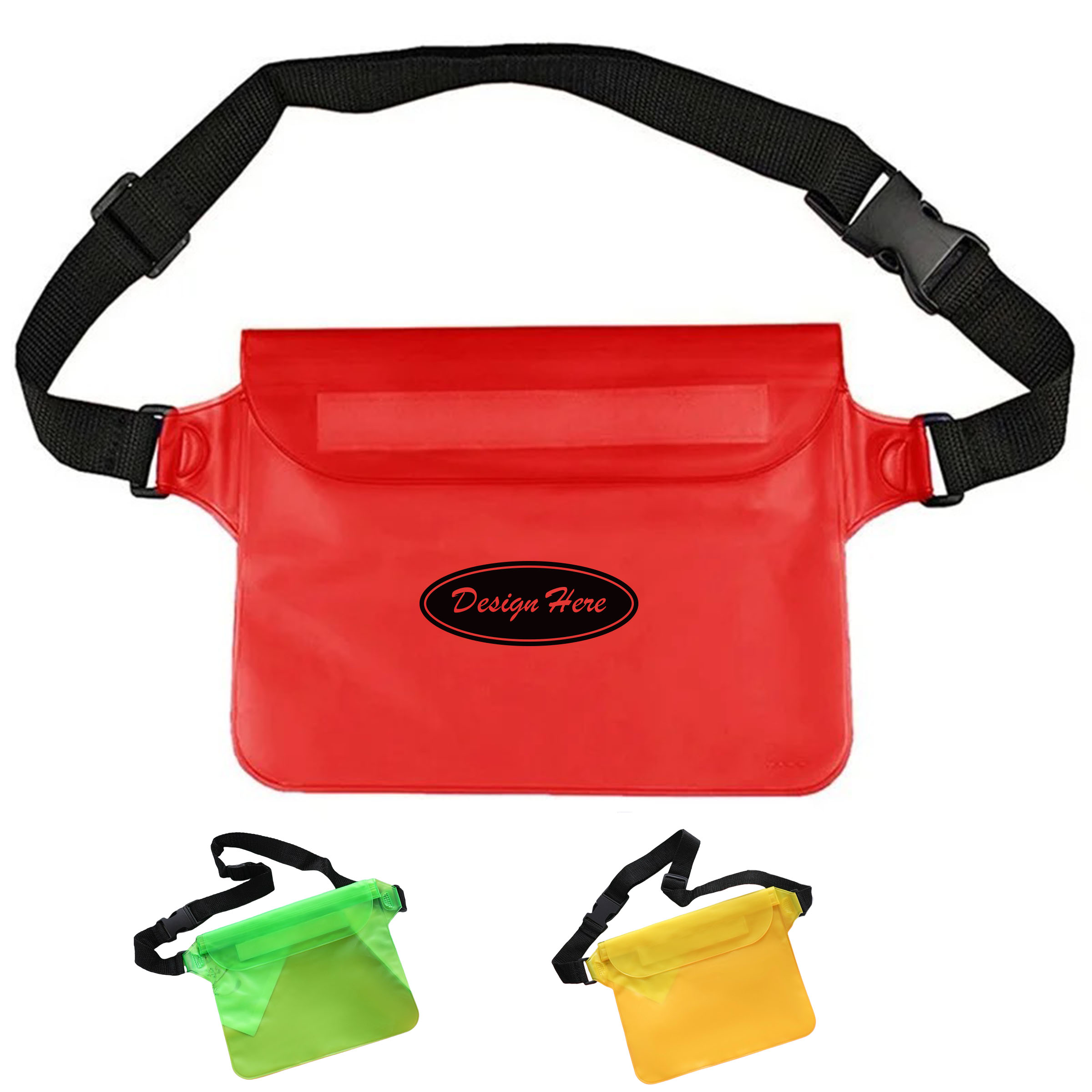 Waterproof PVC Bag with Adjustable Shoulder Strap 4