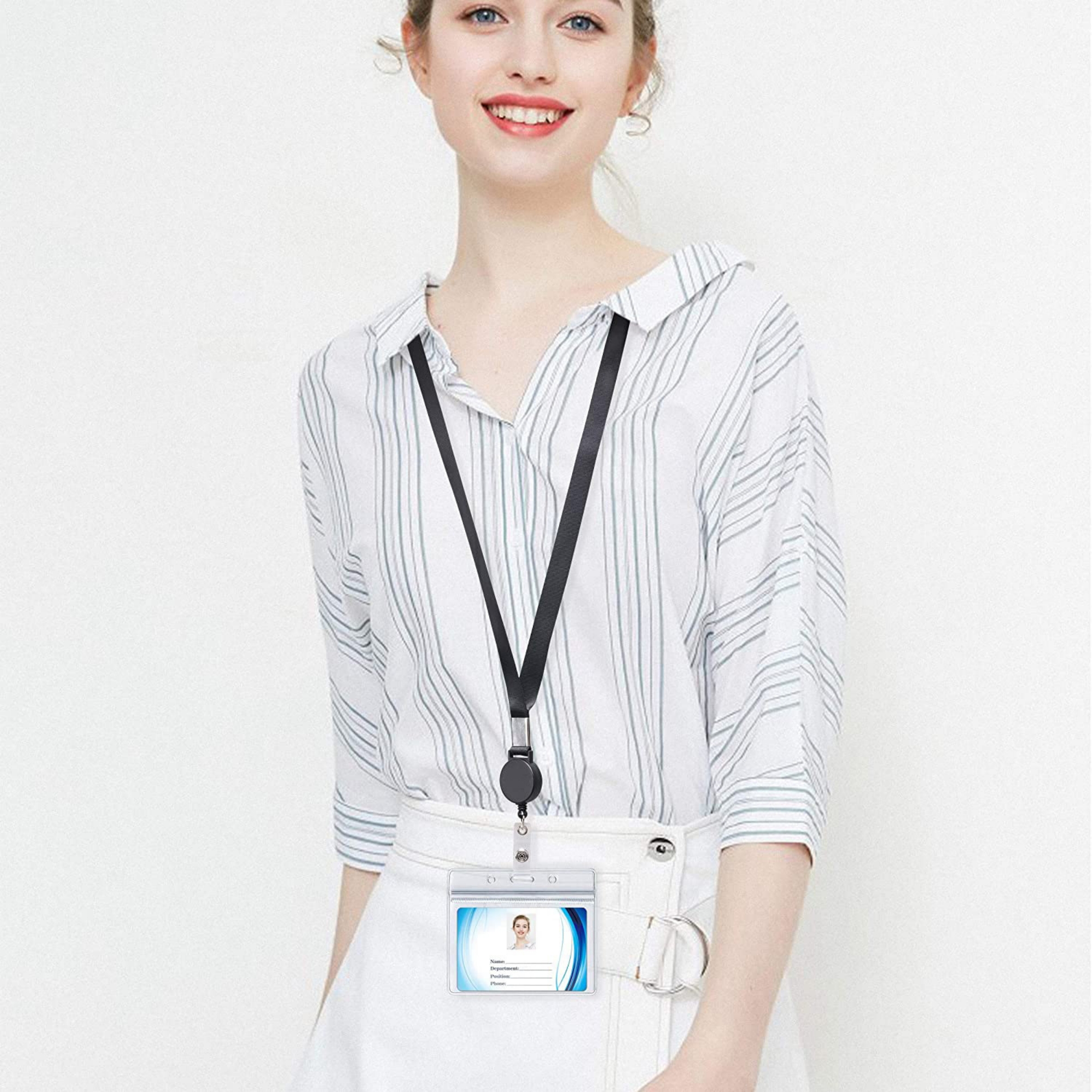 Lanyard With ID Badge Holder 2