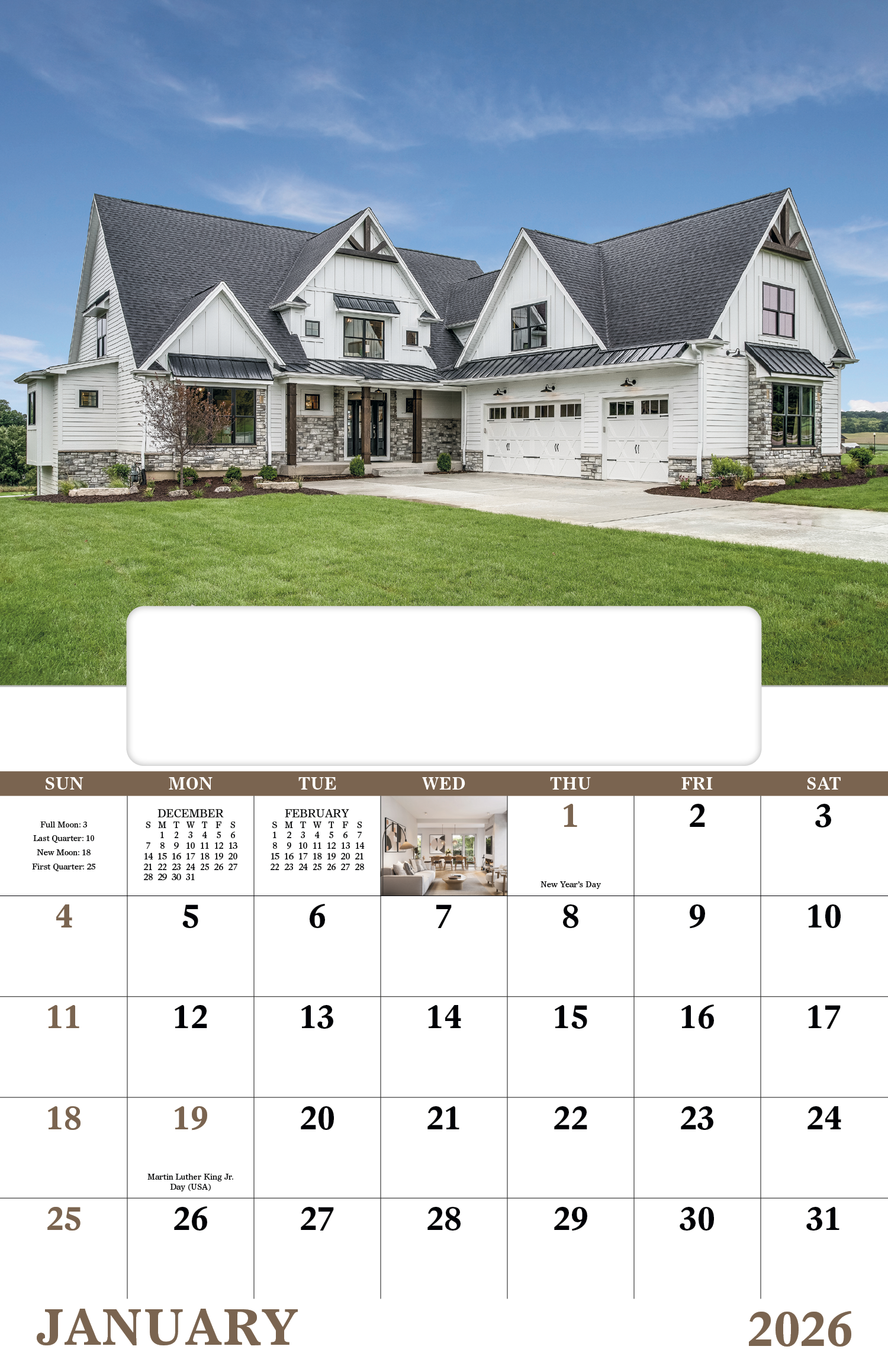 Good Value™ Welcome Home - Window Calendar 22
