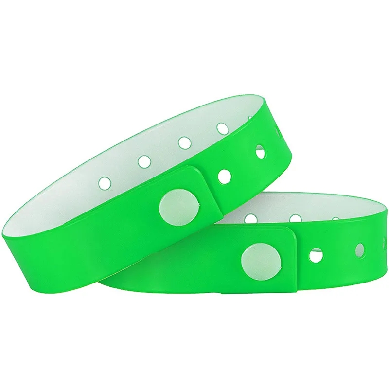 PVC Event Wristband with Adjustable Holes 1