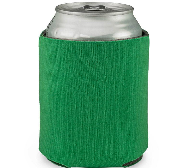 Collapsible Foam Can Cooler, custom koozie with logo imprint 2
