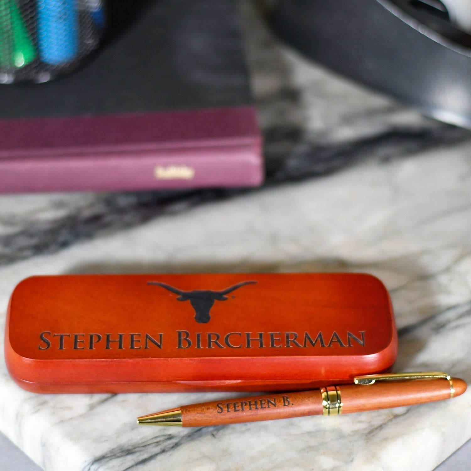 Rosewood Pen In Presentation Box 4