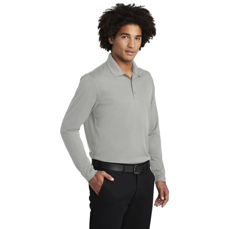 Sport-Tek PosiCharge RacerMesh Long Sleeve Polo. 3