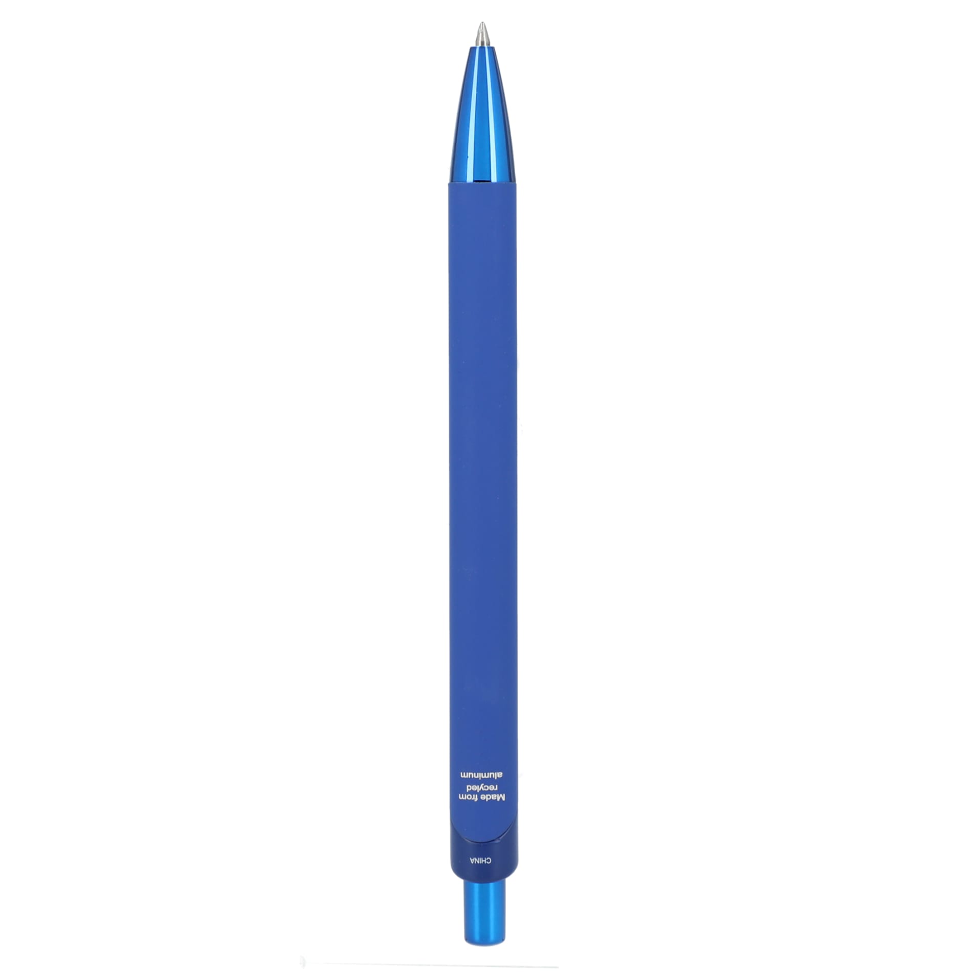 Metallic Recycled Aluminum Soft Touch Gel Pen 75