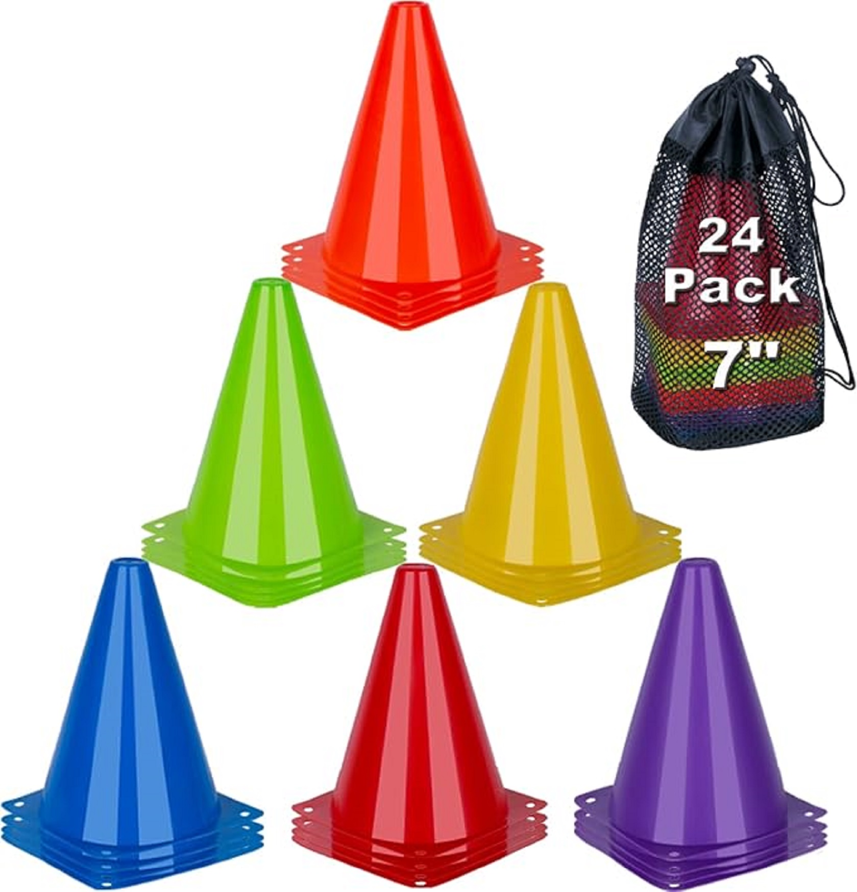 7 Inch Soccer Cones 6