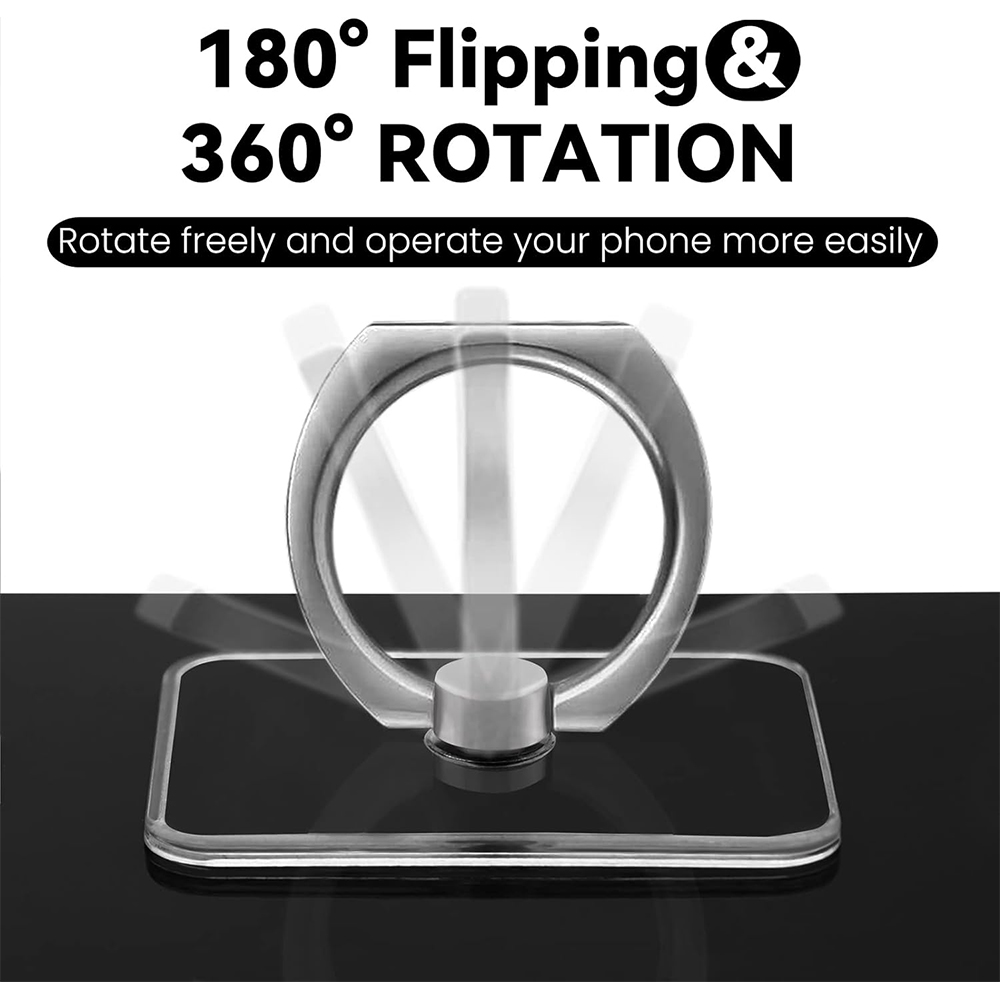 Square Phone Ring Holder 2