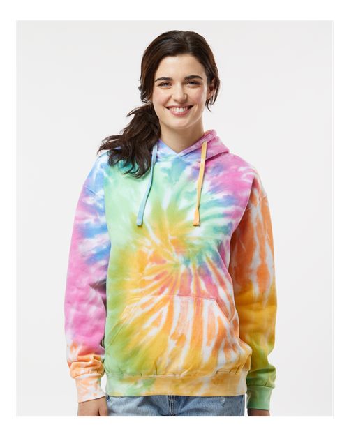 Unisex Tie-Dyed Hooded Sweatshirt - 8777 94