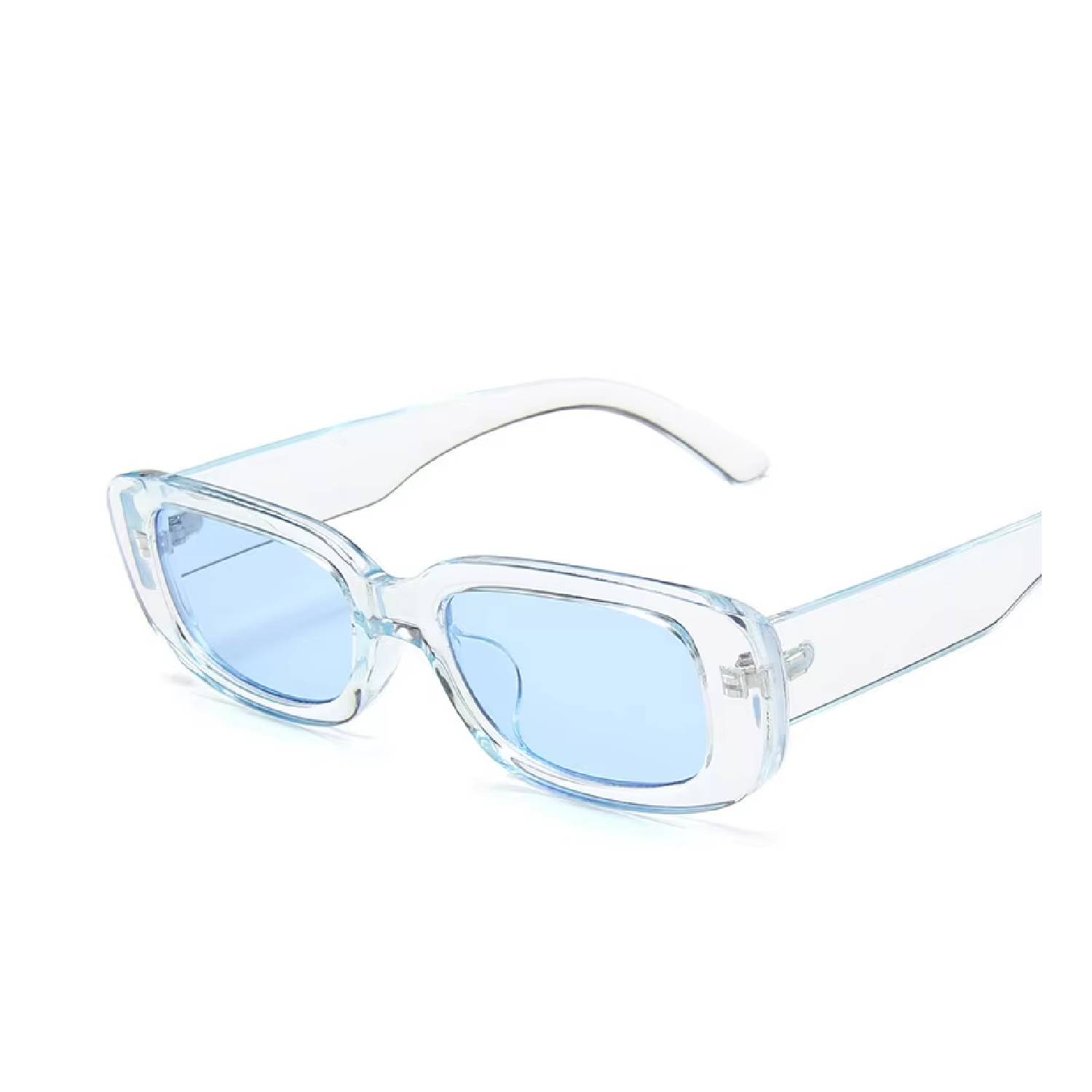 Unisex Rectangle Polycarbonate Sunglasses 6