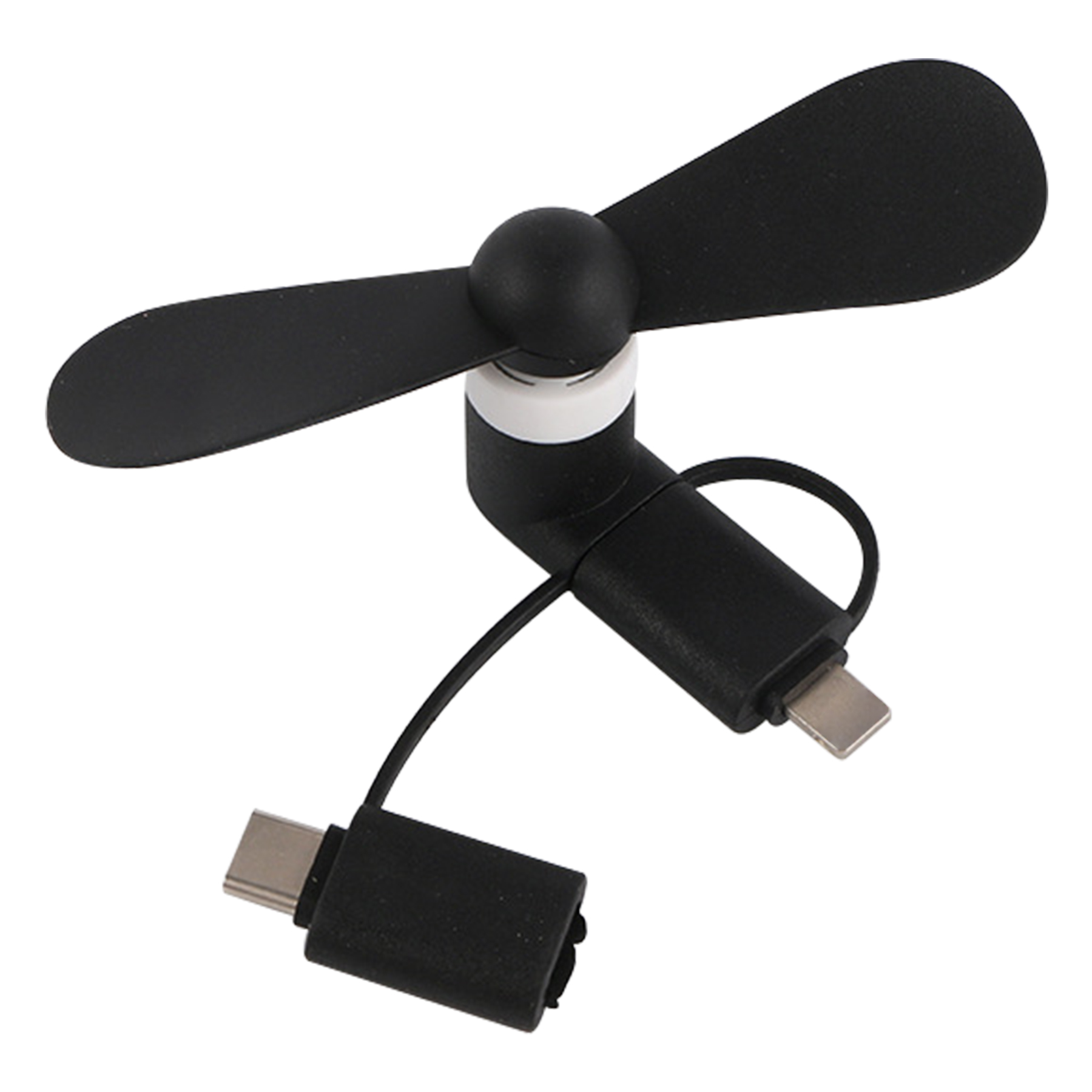 Mini USB 3 in 1 Portable Cell Smart Phone Fan 7