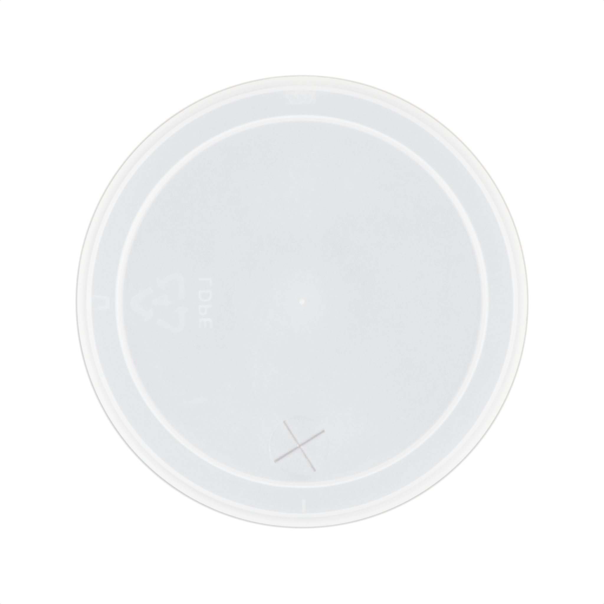 16/22 oz Stadium Cup Molded Lid - Natural 1