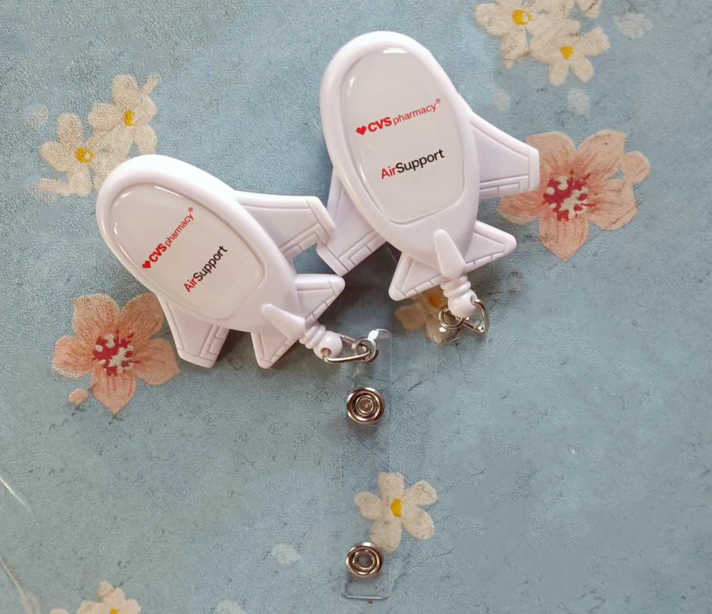 Airplane Shaped Bdge Reel with Epoxy Dome 2