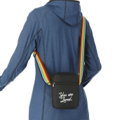 Rainbow RPET Crossbody Tote 27