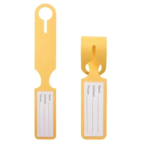 PU Anti-Theft Bag Tag 16