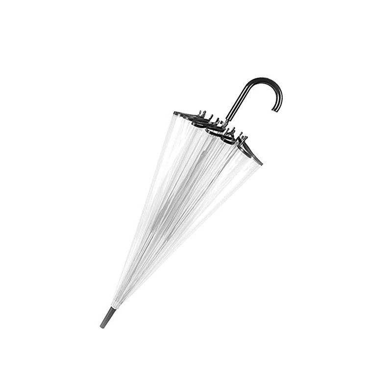 16 Bone Transparent Umbrella 2