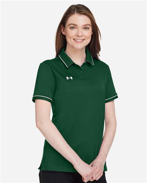 Women's Tipped Teams Performance Polo - 1376905 12