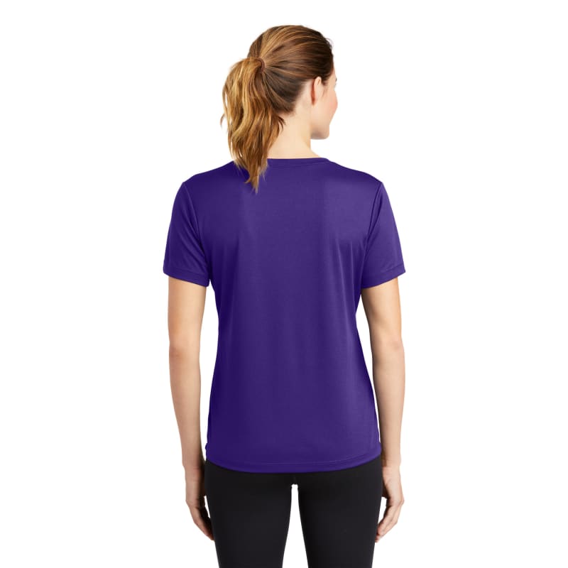 Sport-Tek Women's PosiCharge RacerMesh V-Neck Tee. 56