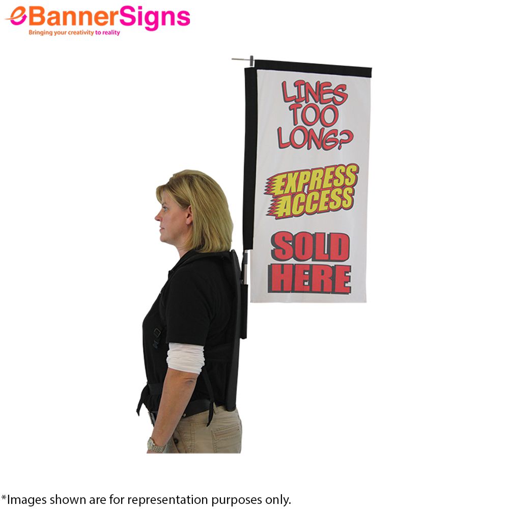 Rectangle Backpack Flag (Graphics + Hardware) 3