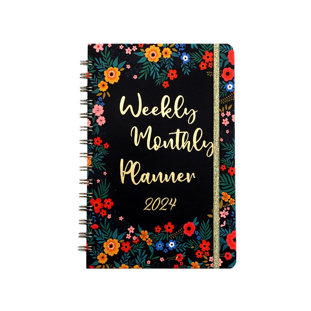 Weekly Monthly Planner 2024 with Monthly Tabs 1