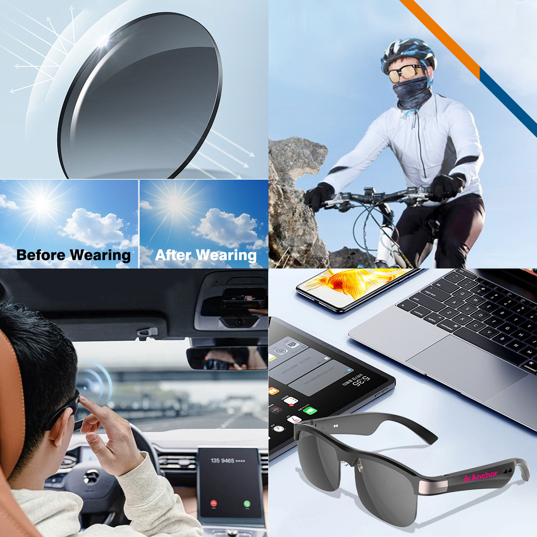 Sinwi Bluetooth Sunglasses 4