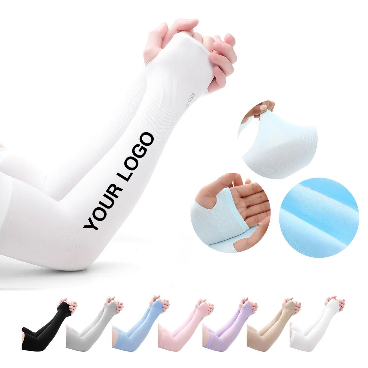 Ice Silk Cooling Sleeves for Sports 7