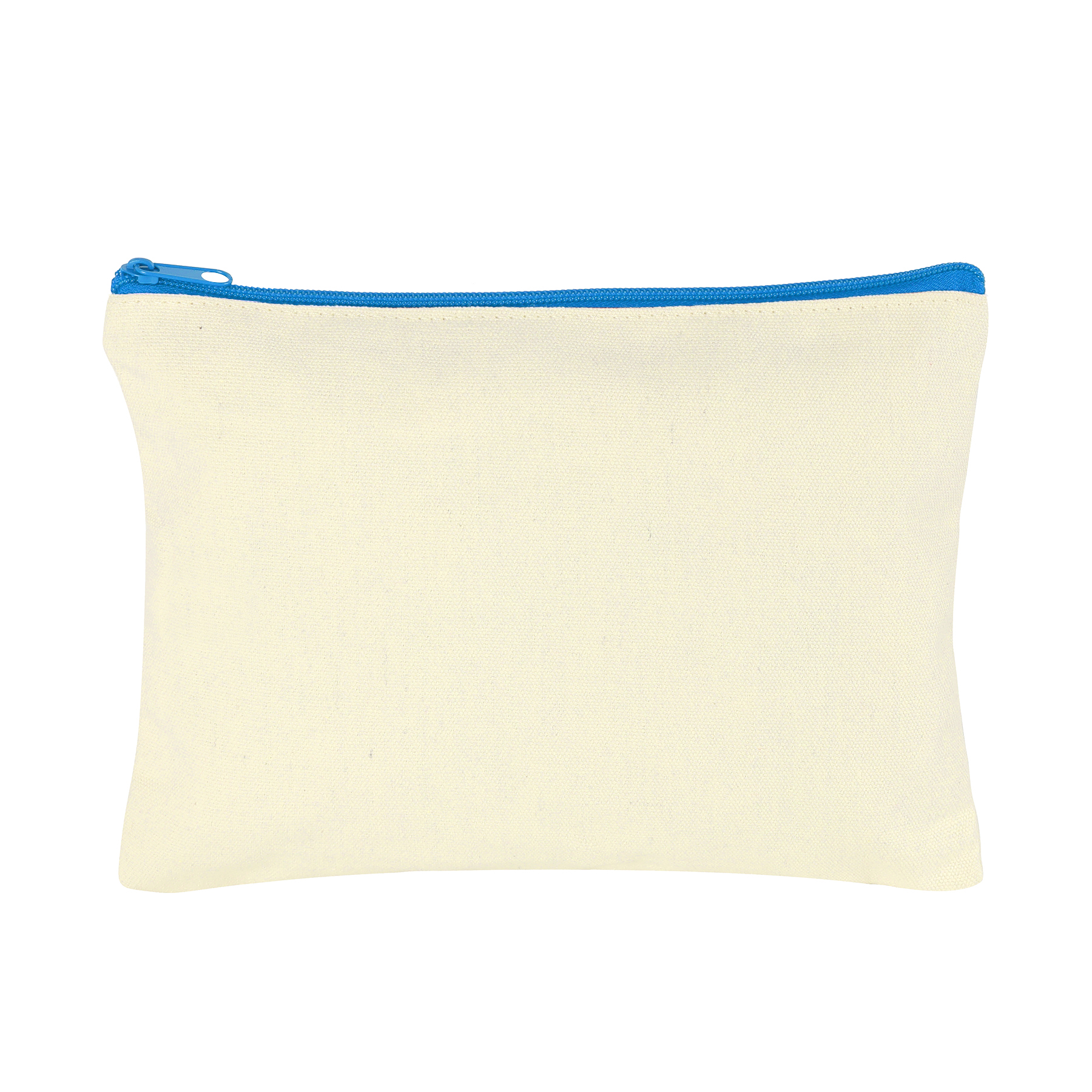 Large Travel Cotton Canvas Zip Pouch 25