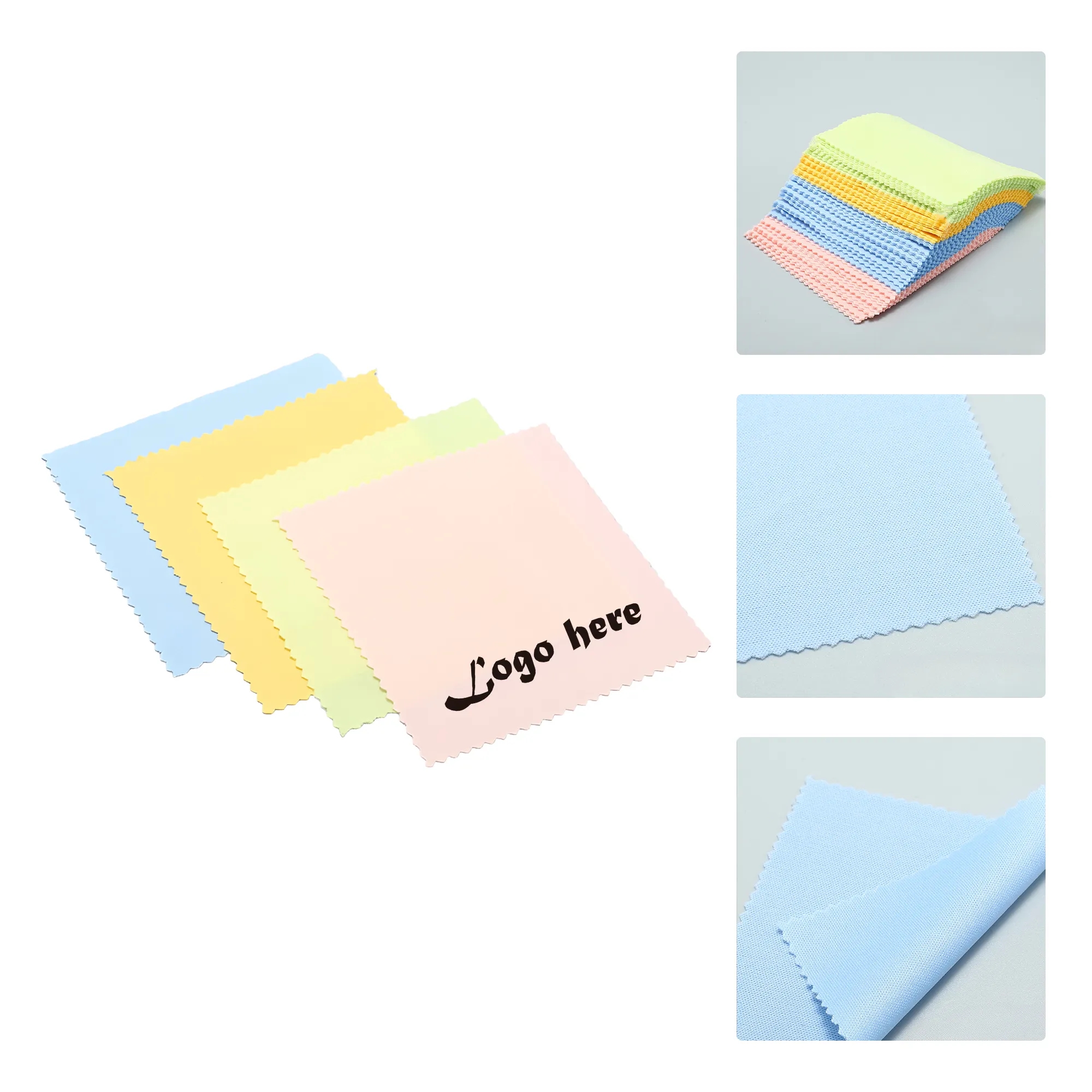 MOQ100 Microfiber Eyeglass Cleaning Cloth 1