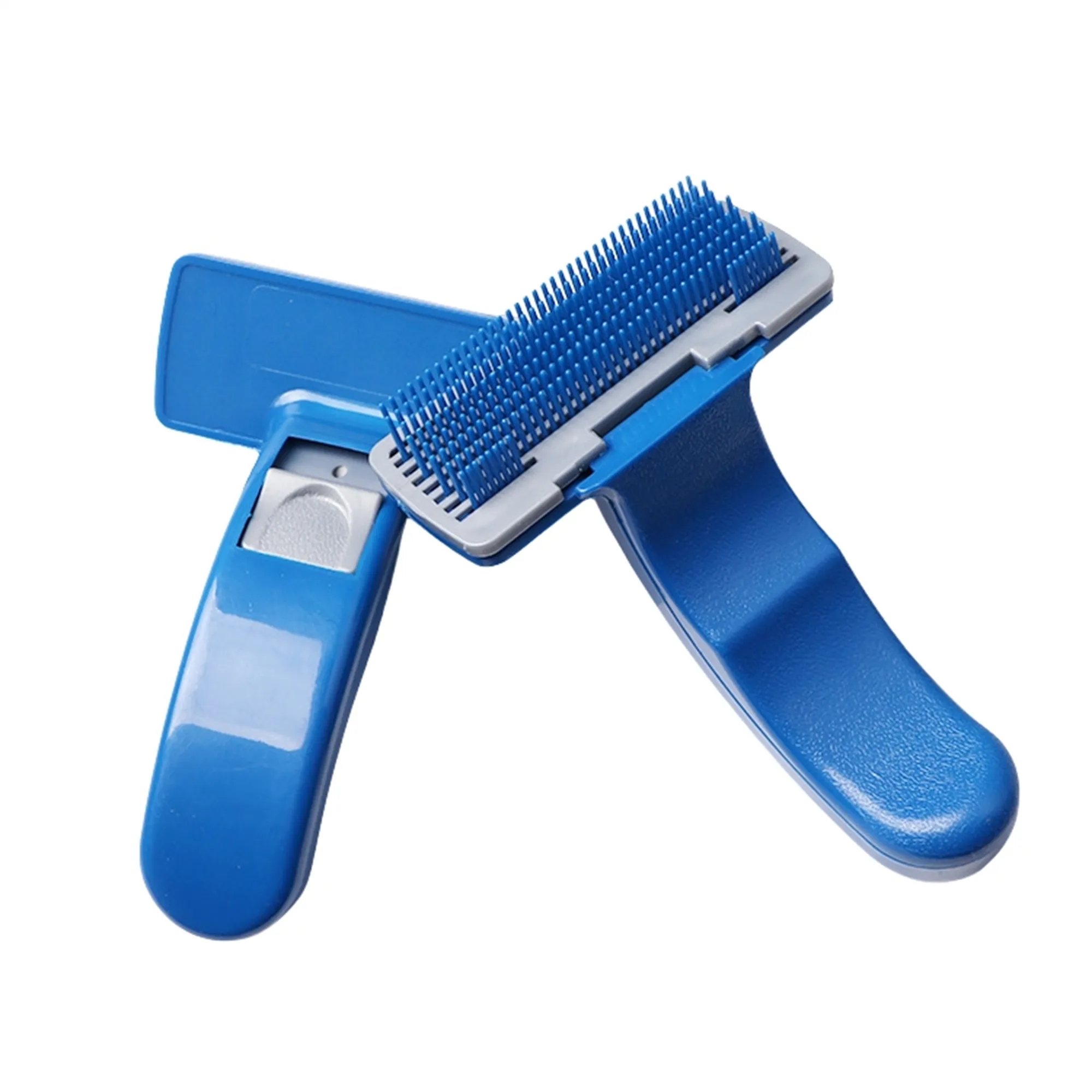 Small Self Cleaning Pet Grooming Shedding Brush 5
