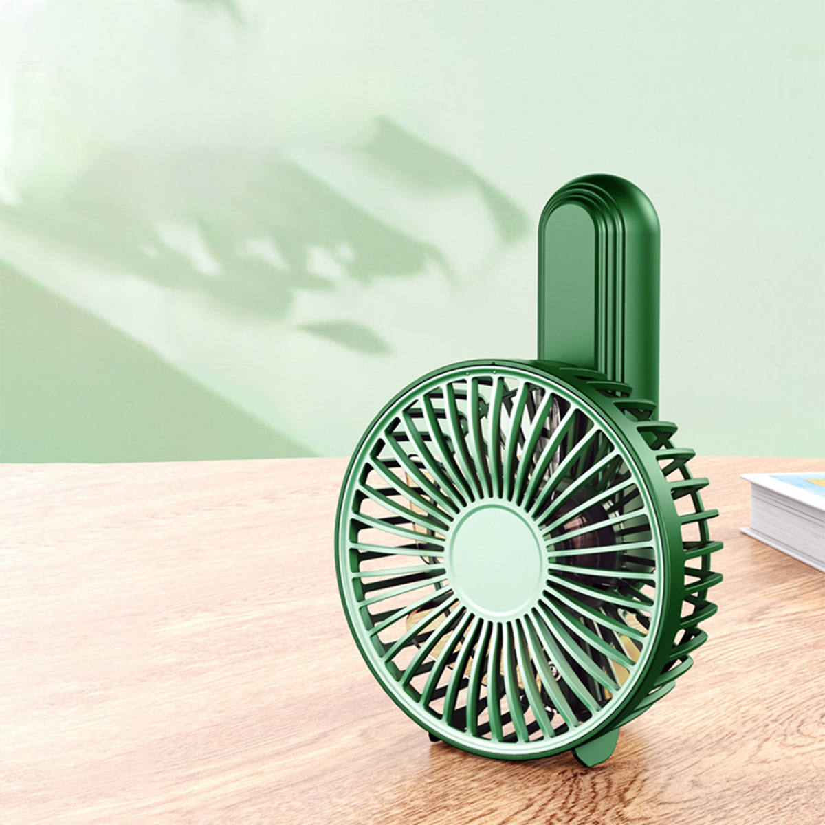 Stylish lightweight durable high-power handheld small fan 3