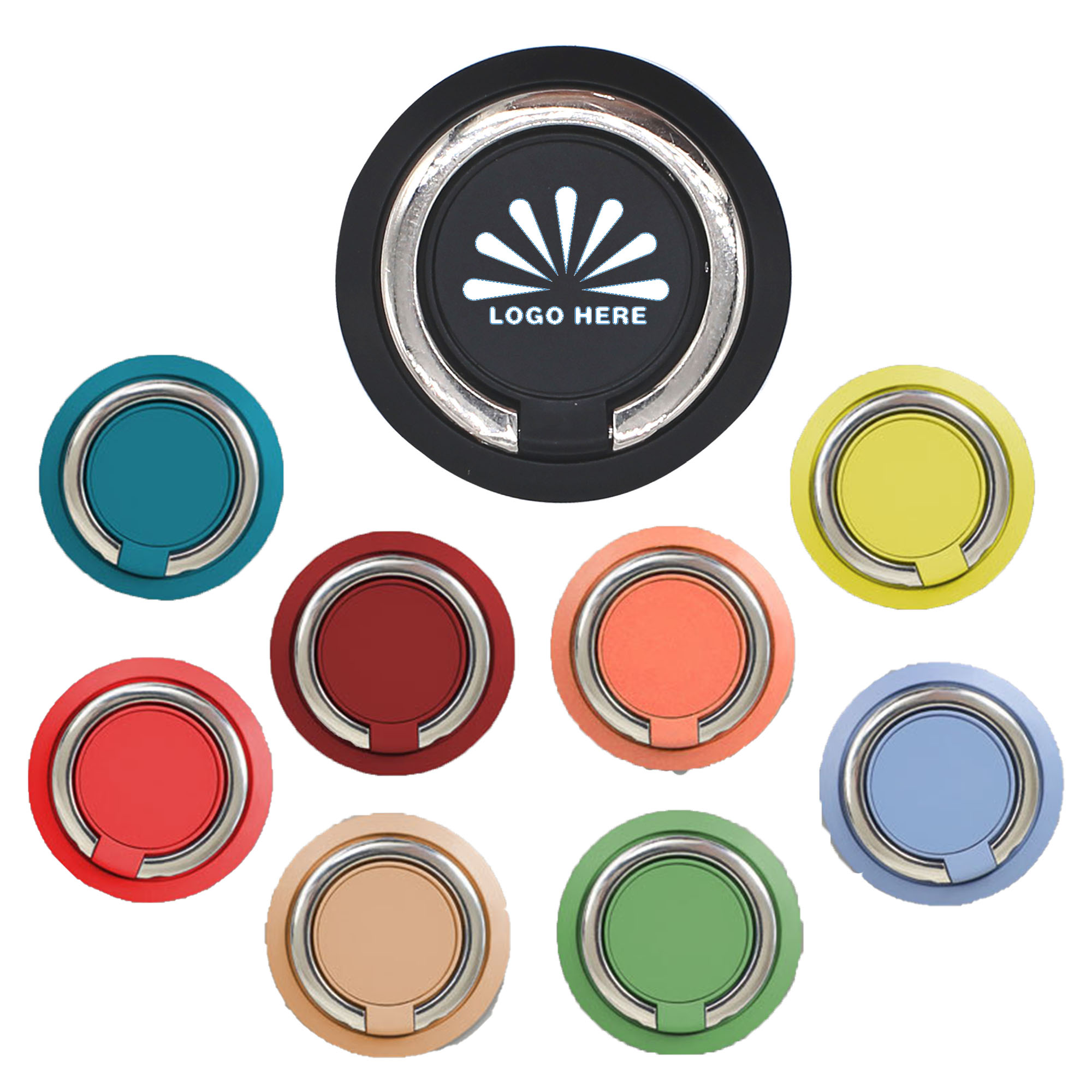 Colorful Round Phone Ring Holder 2