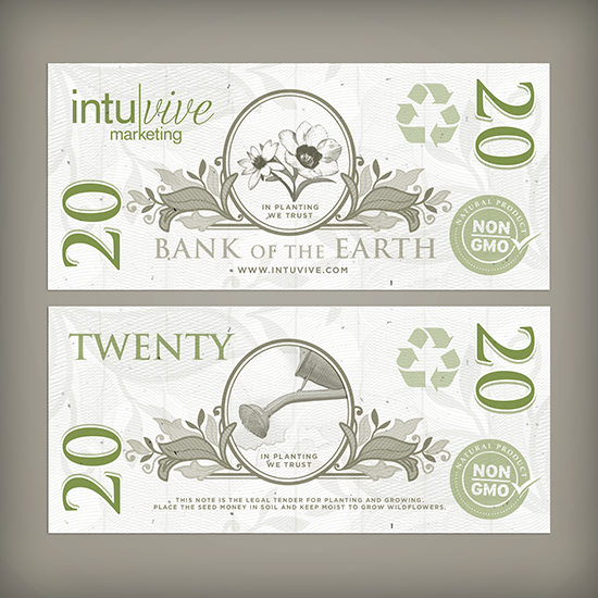 $20 Seed Paper Bills 3