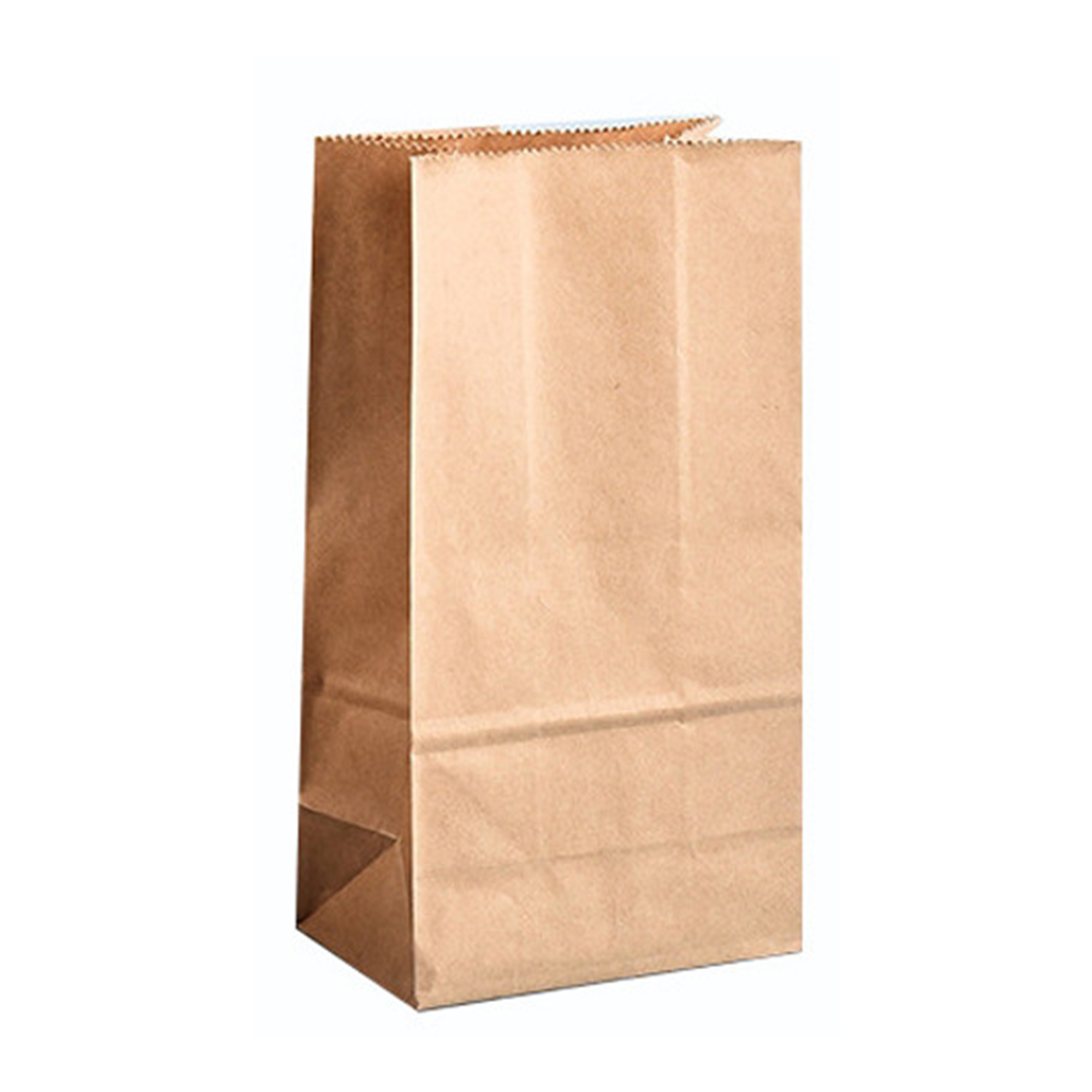 Grease Proof Kraft Paper Food Bag 5.1" x 3.1" x 9.4" 4