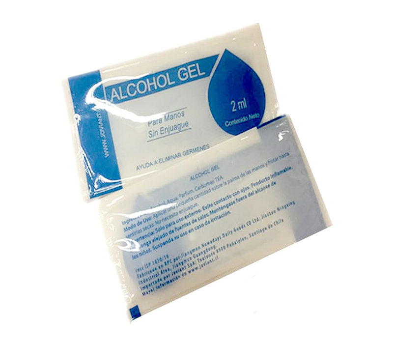 Packet Hand Sanitizer Gel, 0.07 oz. 3
