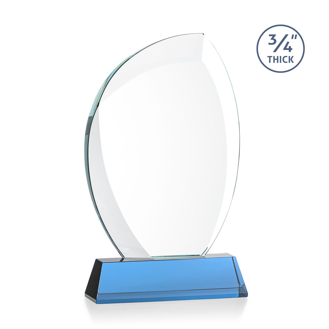 Wichita VividPrint™ Award on Newhaven Base - Sky Blue 5