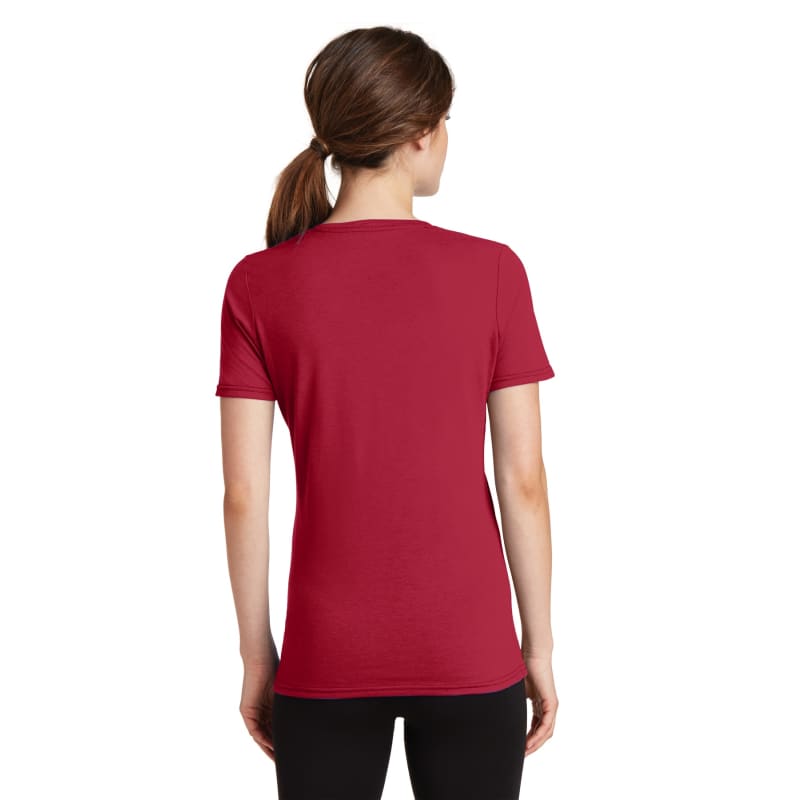 Port & Company Women's Performance Blend V-Neck Tee. 64