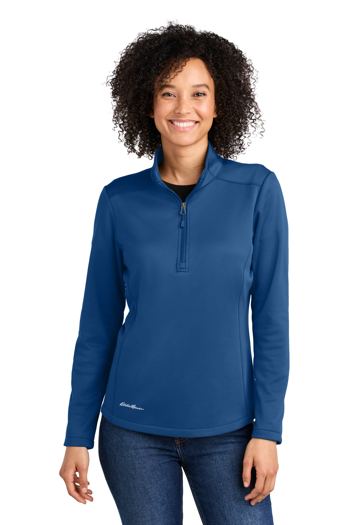 Eddie Bauer Women's Smooth Mid Layer Fleece 1/2-Zip EB2370 11